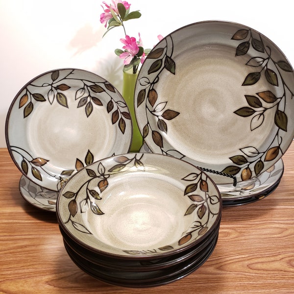 Pfaltzgraff Everyday Rustic Leaves Dinnerware