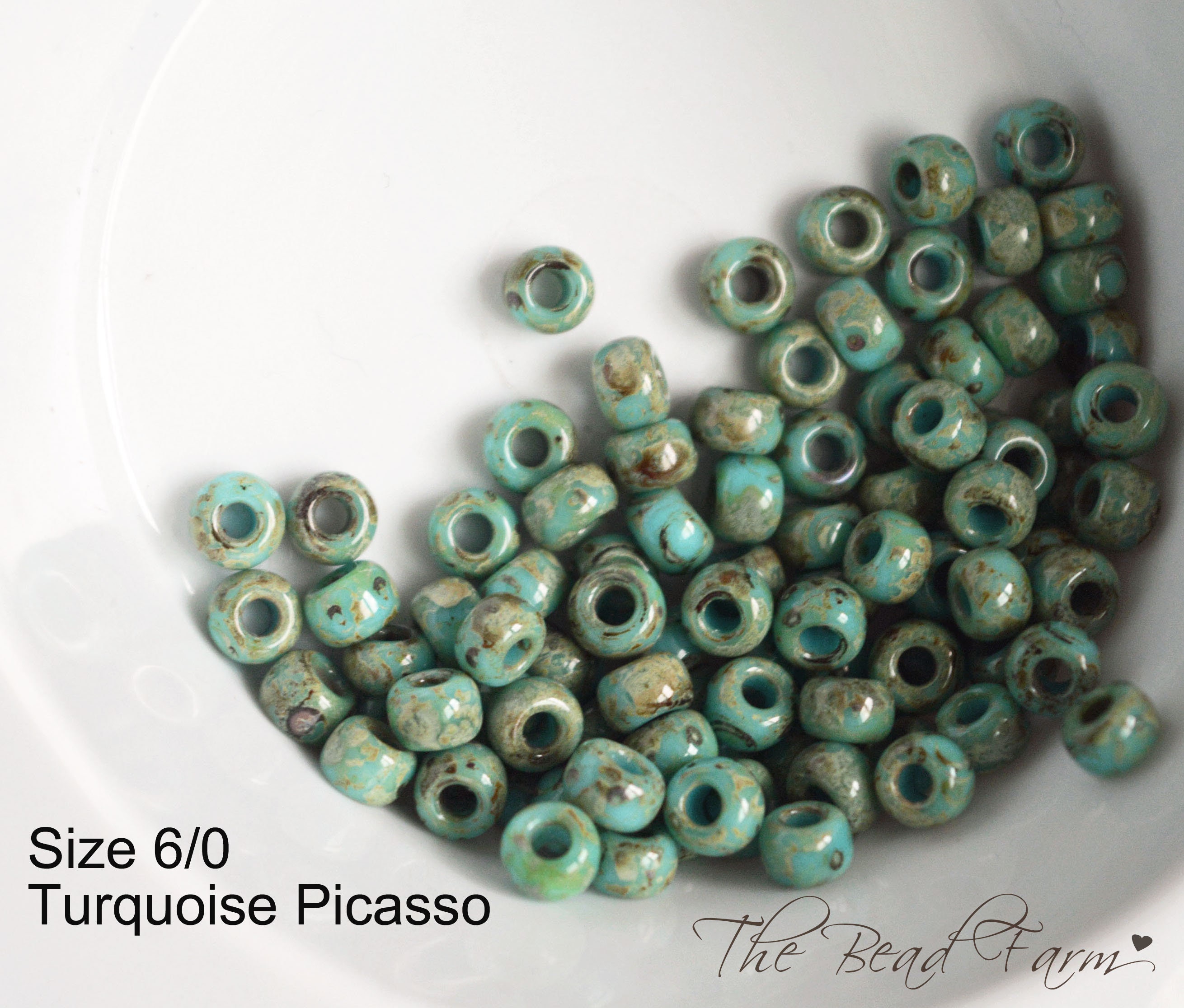 Matubo™ 8/0 Seed Beads Ruby Picasso