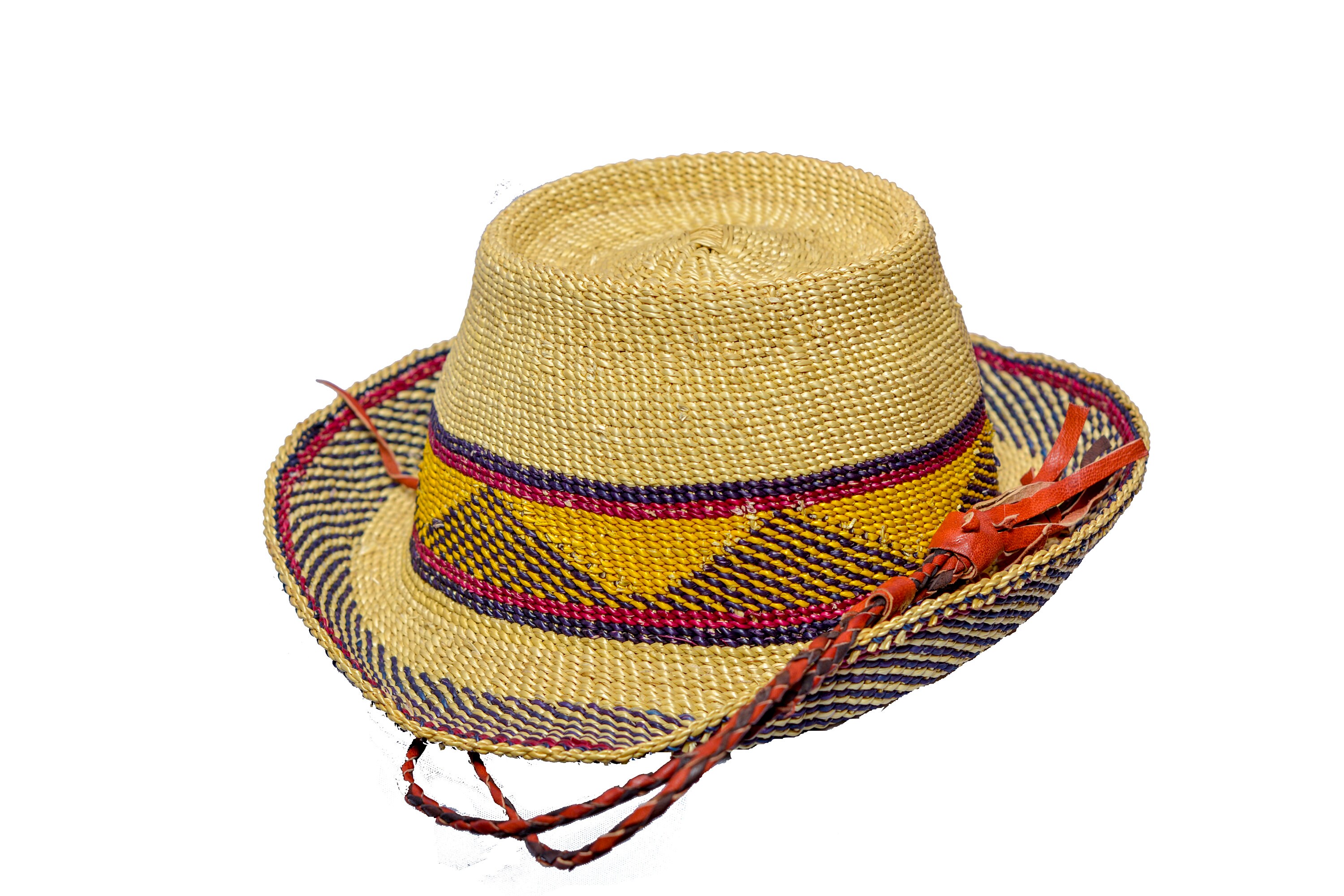 Ghana Straw Hat - Etsy