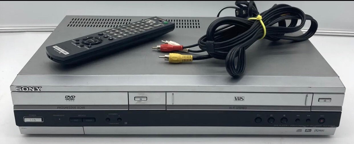 Sony SLVD360P Dvd/ Vcr Combo VHS Player Recorder With Remote Etsy