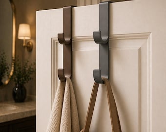 Over-the-Door Multi-Tier Clothing Hook | Minimalist Space Saver