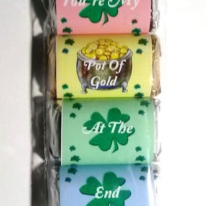 St Patrick's Day Pot of Gold Nugget Wrappers Instant Download 2810