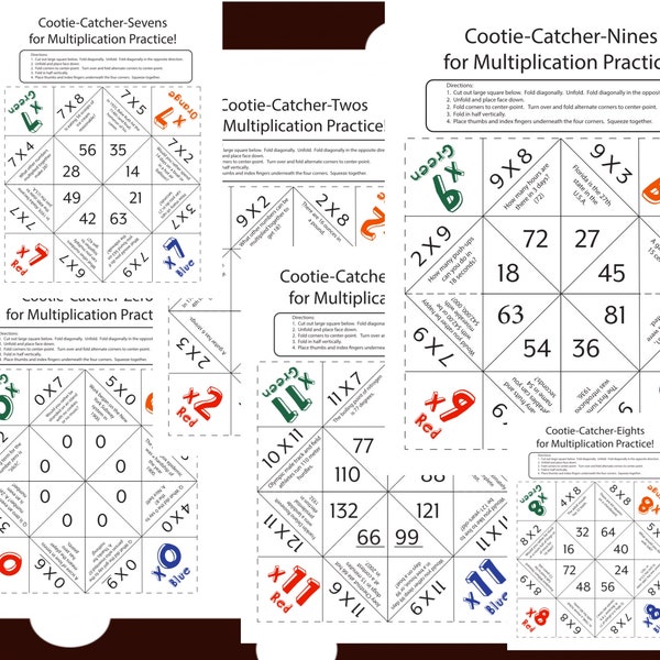 Cootie Catcher - Etsy