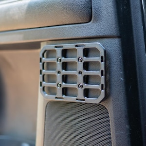 Mini Molle | For Toyota 4Runner | 5th Gen | 3D Printed ASA Interior Storage Organizer | Tactical Gear Mount | Fits 2010-2024 | Rear Doors