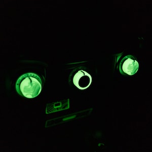 GLOW Climate Knobs for 4Runner (5th Gen, 2010+, Toyota) | Topographic | SINGLE-ZONE |