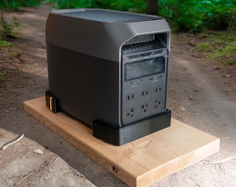 Guide di montaggio per EcoFlow Delta 3 e Delta 3 Plus / Staffa di sicurezza per batteria / Stampata in 3D / Overland / Van Life Storage / Set di 2