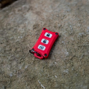 Key Fob Case for 4Runner 1999-2009 | 3rd Gen, 4th Gen Toyota 4Runner Replacement Shell | 3D Printed in Custom Colors, Two Tone Option Deep Canyon Red