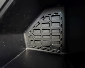 5th Gen 4Runner MOLLE Panel for 3RD ROW Seating | Rear Cargo Cubby Organizer | Fits 2010-2024 | Stop Rattles |
