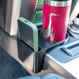 Cup Holder for 5th Gen 4Runner | Phone Holder | Dual Console Organizer Insert for Toyota 4Runner (2010-2024)