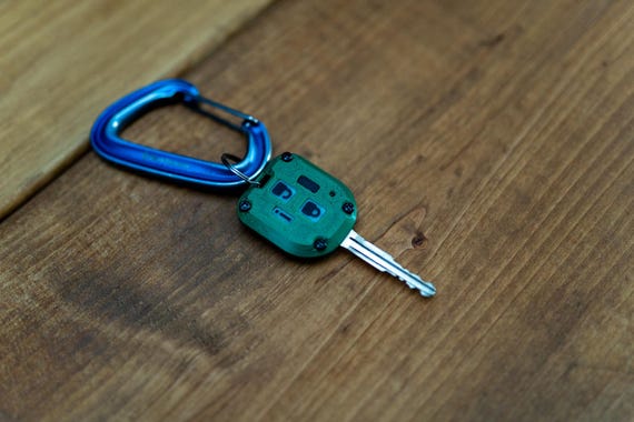 Key Fob Case for 4Runner 5th Gen 2010-2019 | 3D Printed Toyota Fob Cover Shell | Topographic or Forest Night Design | Overland Accessory