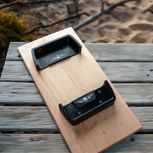 Mounting Rails for EcoFlow Delta 3 & Delta 3 Plus | Secure Battery Bracket | 3D Printed | Overland | Van Life Storage | Set of 2 Standard