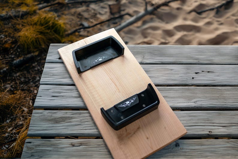 Mounting Rails for EcoFlow Delta 3 & Delta 3 Plus | Secure Battery Bracket | 3D Printed | Overland | Van Life Storage | Set of 2 Standard