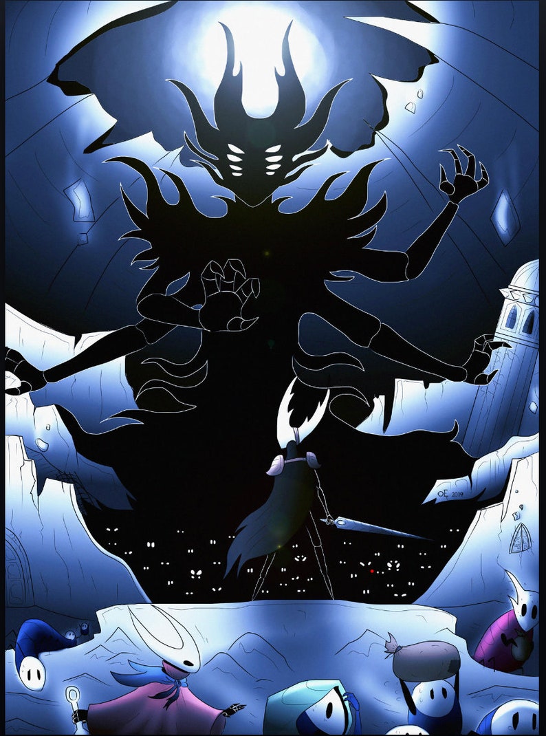 Hollow Knight Shade Lord 3D STL Print File Etsy