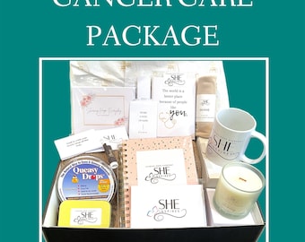 Chemo Care Package for Women – Cancer Gift Box, Encouragement Gift, Get Well Soon Box, Breast Cancer Support, Self-Care Gift Idea