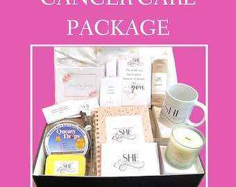 Chemo Care Package for Women – Cancer Gift Box, Encouragement Gift, Get Well Soon Box, Breast Cancer Support, Self-Care Gift Idea