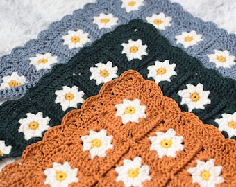 Bandana marguerite au crochet