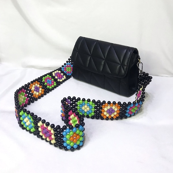 Beaded Purse Strap Etsy