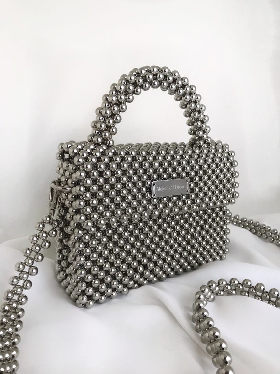 Tote Handbag - A New Day™ Silver