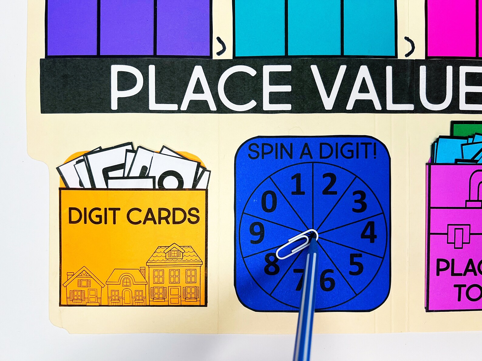 Place Value Lapbook Printable Teach Place Value Homeschool Math Place ...