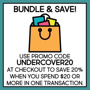 May include: A graphic with a yellow shopping bag with colourful gift bags inside. The text reads "BUNDLE & SAVE! USE PROMO CODE UNDERCOVER20 AT CHECKOUT TO SAVE 20% WHEN YOU SPEND &pound;20 OR MORE IN ONE TRANSACTION."
