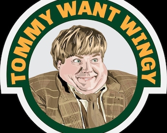 Tommy Boy Aufkleber - Tommy Will Wingy