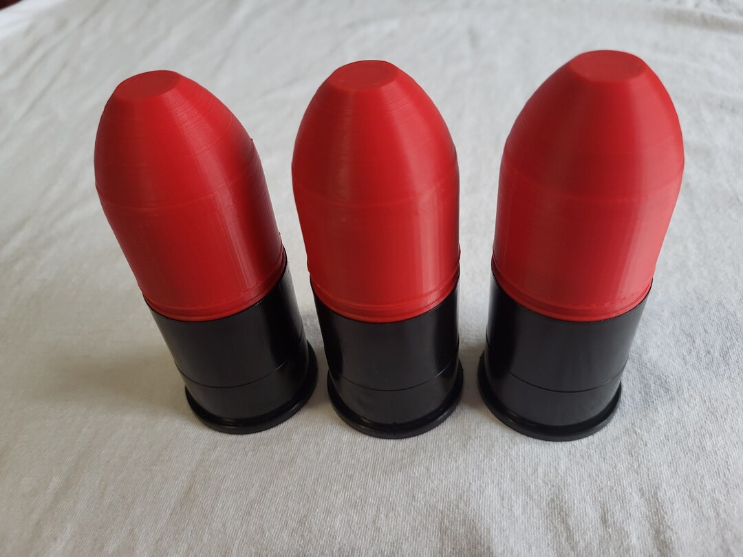 37mm Chalk Round Hollow 3 Pack Etsy