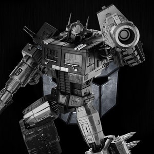 Optimus Prime Statue - 3D Printed Fan Art | Custom Sizes, Colors & Hand Options