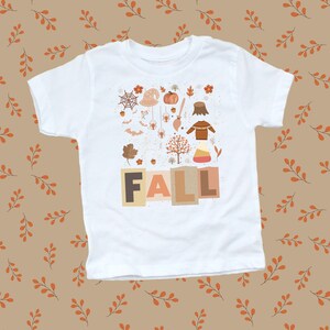 Kids Fall Shirt, Cute Fall Shirt, Kids Thanksgiving Tshirt, Thanksgiving Tee, Halloween Tee