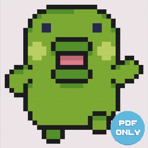 くちぱっちたまごっち クロスステッチ図案 [デジタルPDFダウンロード