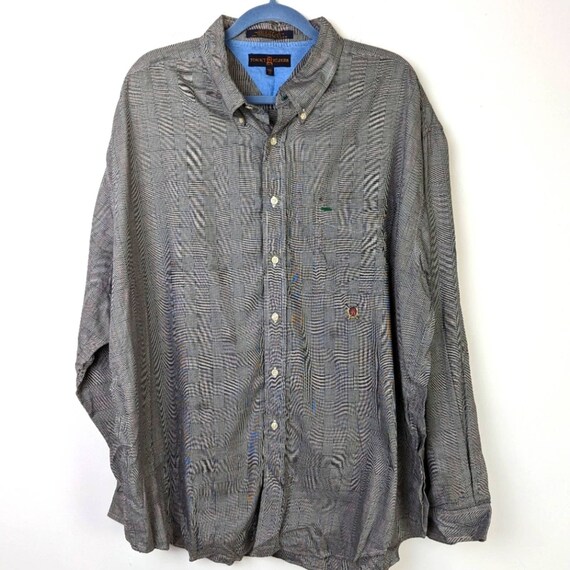 Vintage Tommy Hilfiger Button Front Shirt XXL - image 1