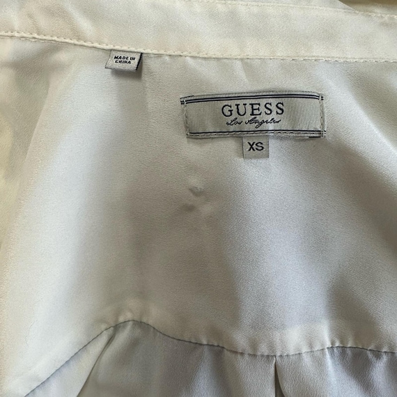 Guess Western Button Front Top - image 2