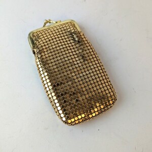 Vintage Metallic Mesh Coin Purse