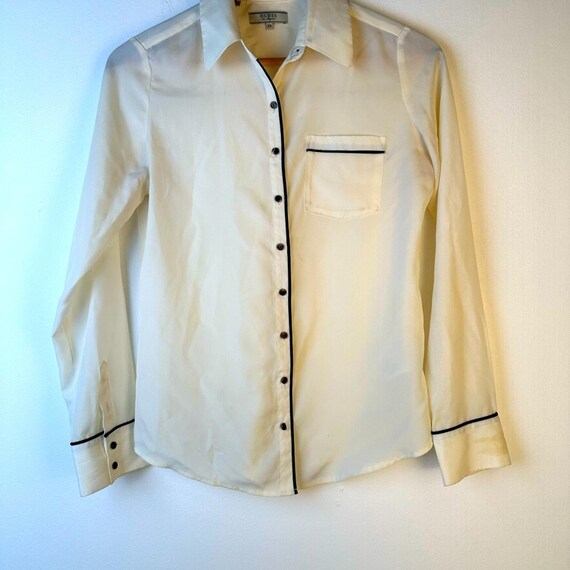 Guess Western Button Front Top - image 1