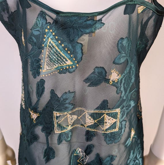 Vintage  80's Sheer Nightgown - M - image 5