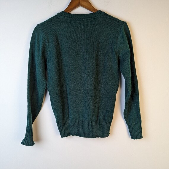 Vintage 70's Sear's Cable Knit Sweater - Small - image 2