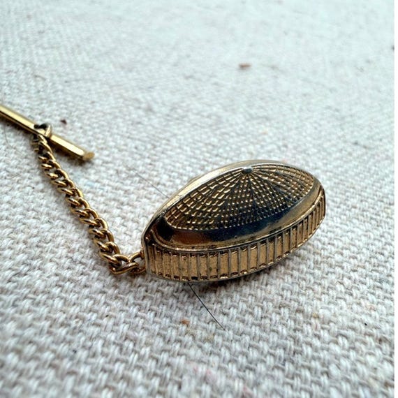 Seattle Space Needle Tie Bar with Chain