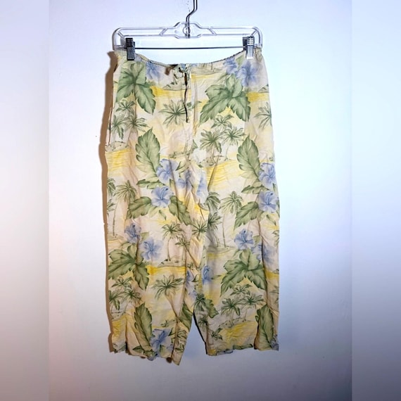 Tommy Bahama, Vintage Tommy Bahama Silk Floral Print Pants