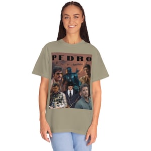 Pedro Pascal - Retro Design - T-Shirt