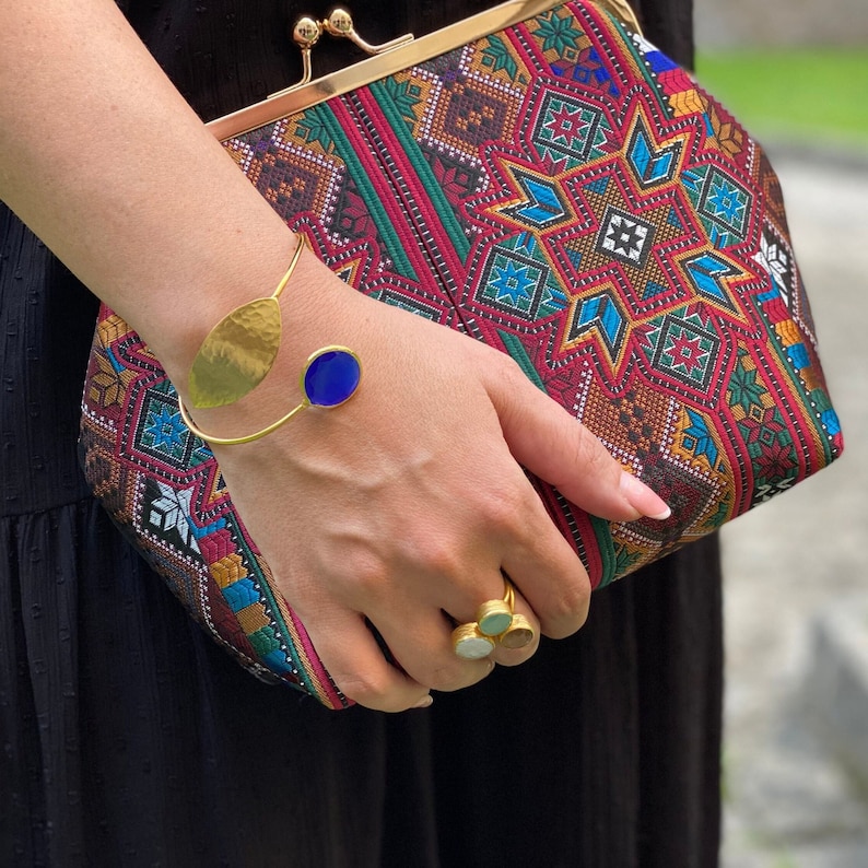 Kiss Lock Handbag Frame Bag With Kiss Lock Closure Etsy