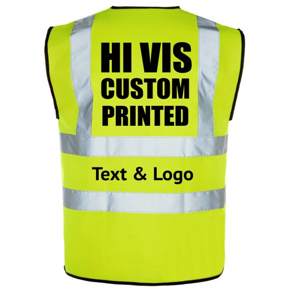 Custom Hi Vis Shirts  Printed Reflective Work Shirts