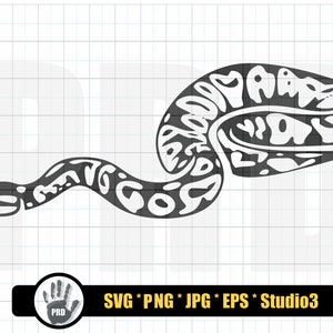 Ball Python SVG Design Bundle Ball Python Ball Pythons Svg Python Svg ...