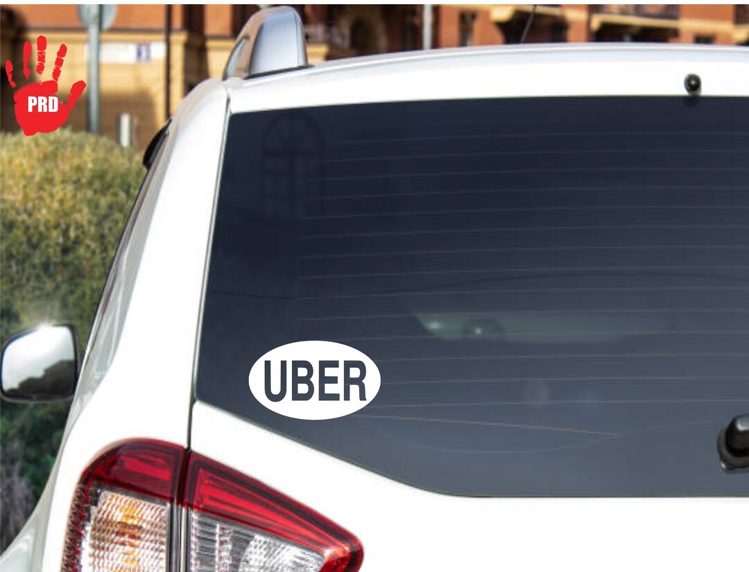UBER Auto Decal Uber Window Decal Uber Sticker Uber Etsy