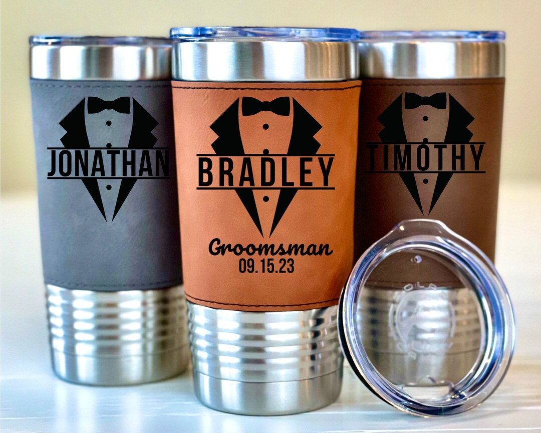 Personalized Tumblers for Groomsmen, Groomsmen Gifts, Groomsmen