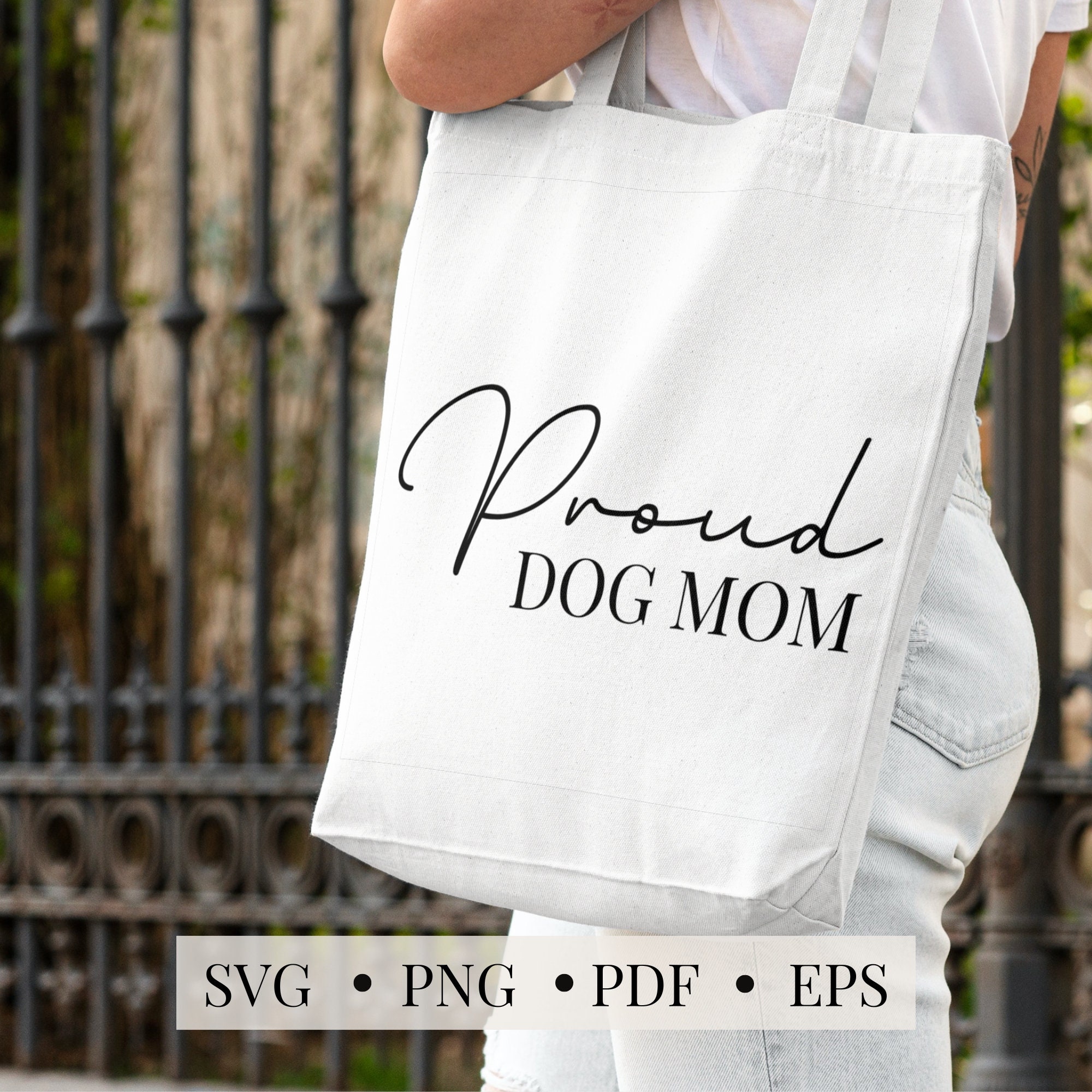 Proud Dog Mom SVG PNG PDF, Dog Mama Svg, Dog Lover Svg, Svg for Cricut ...
