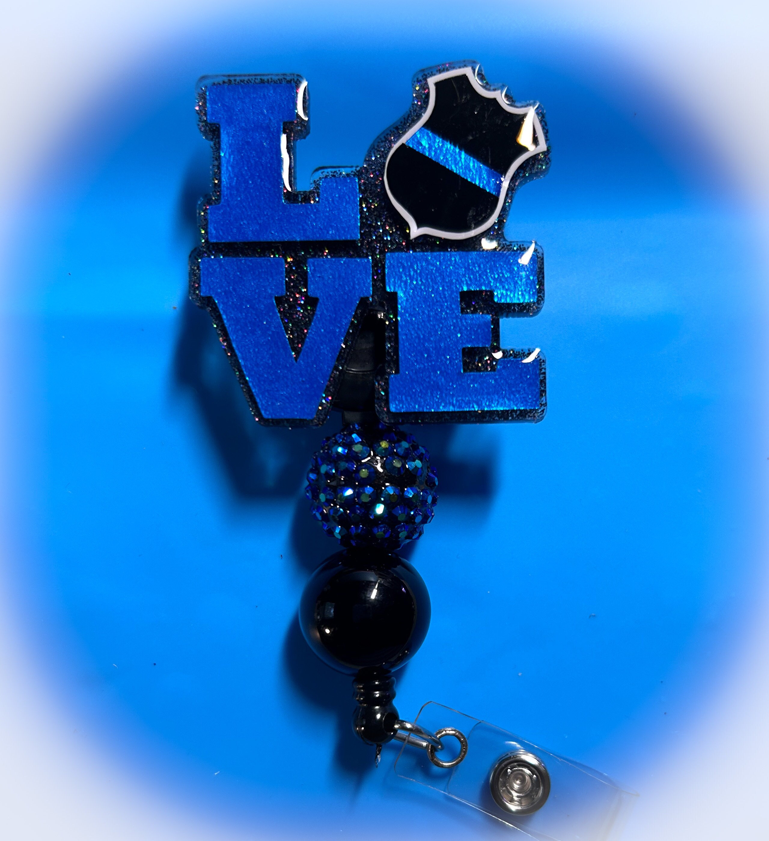 Love Law Enforcement Badge Reel