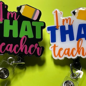 I’m That Teacher Badge Reel