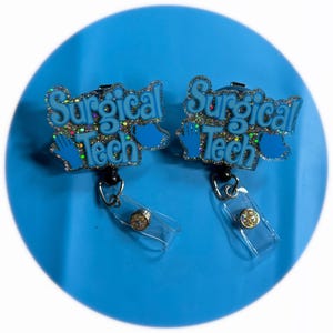 Surgical Tech Badge Reel