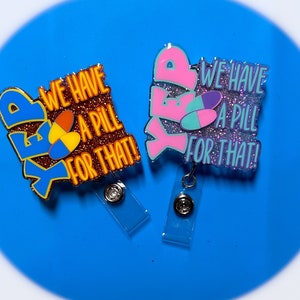 Pharmacy Badge Reel