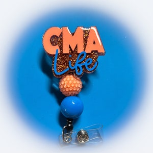 CMA Life Badge Reel - Multiple Color Choices