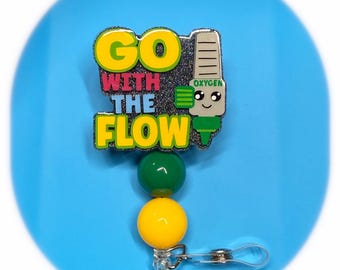 Go With The Flow Badge Reel